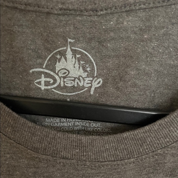 Disney Gray T-Shirt with Yellow and Red Bow Design - Picture 3 of 3